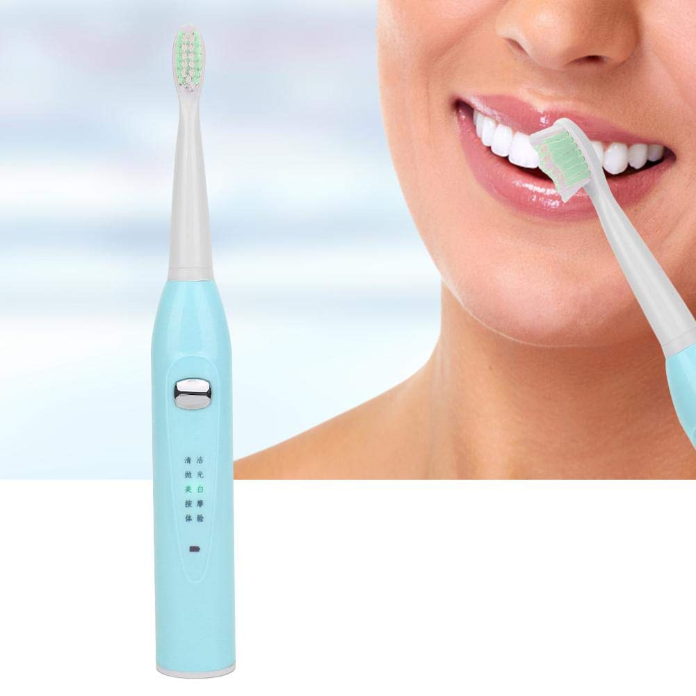 Electric Sonic Toothbrush, USB Rechargeable Power Toothbrush, Soft Hair Waterproof Adult Automatic T