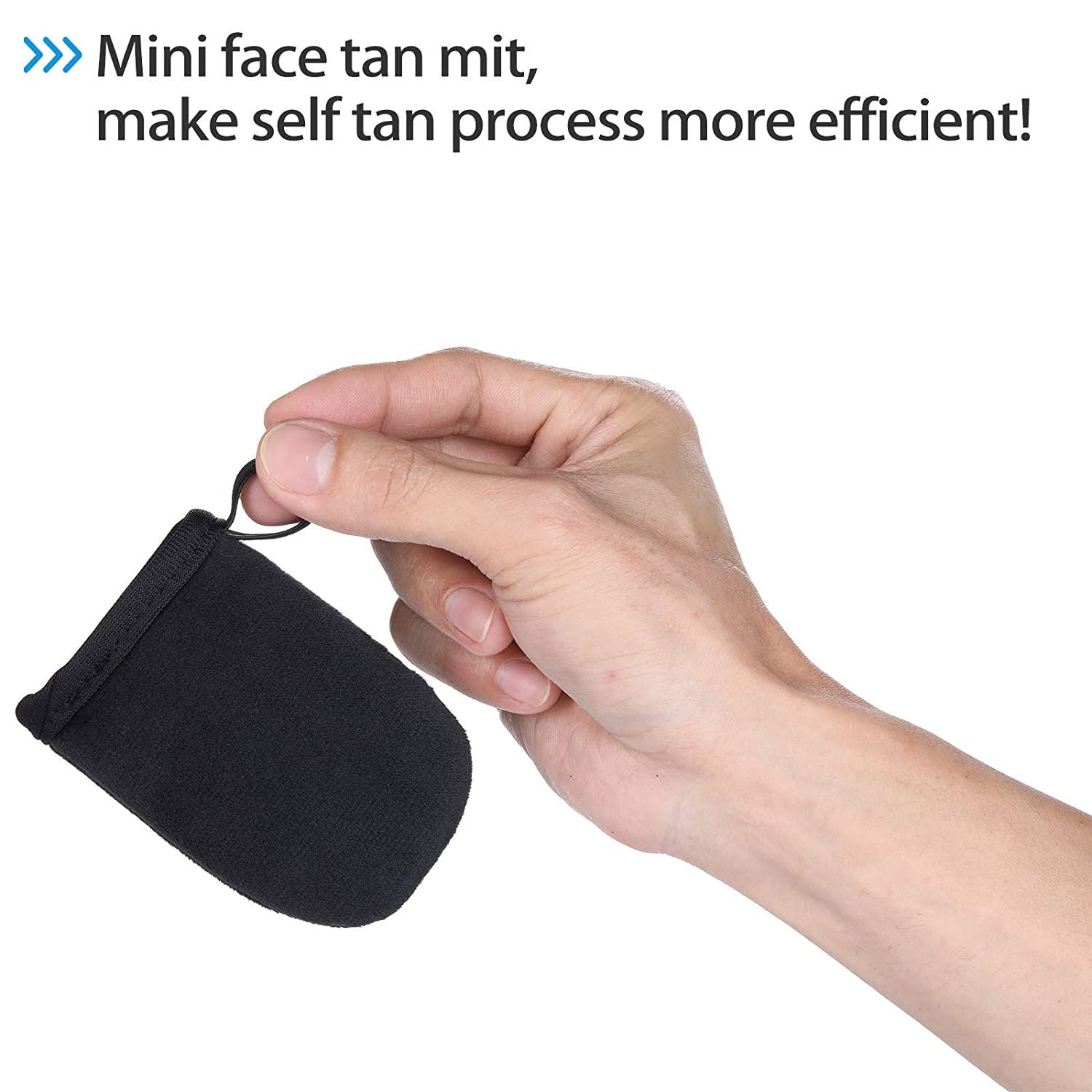 Self Tanning Mitt Applicator, Mini Tanner Mit, Ultra Soft Self Tanning Glove Tanning Mitts with Thum