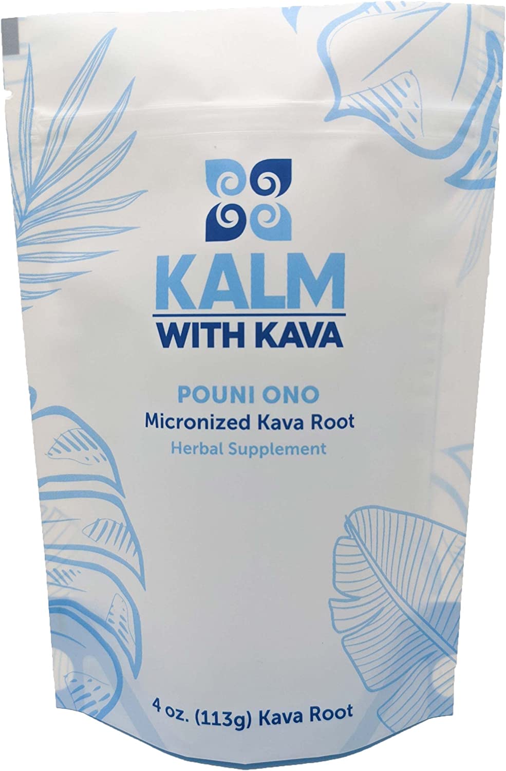 Kalm with Kava Pouni ONO Micronized Kava (4 oz.)