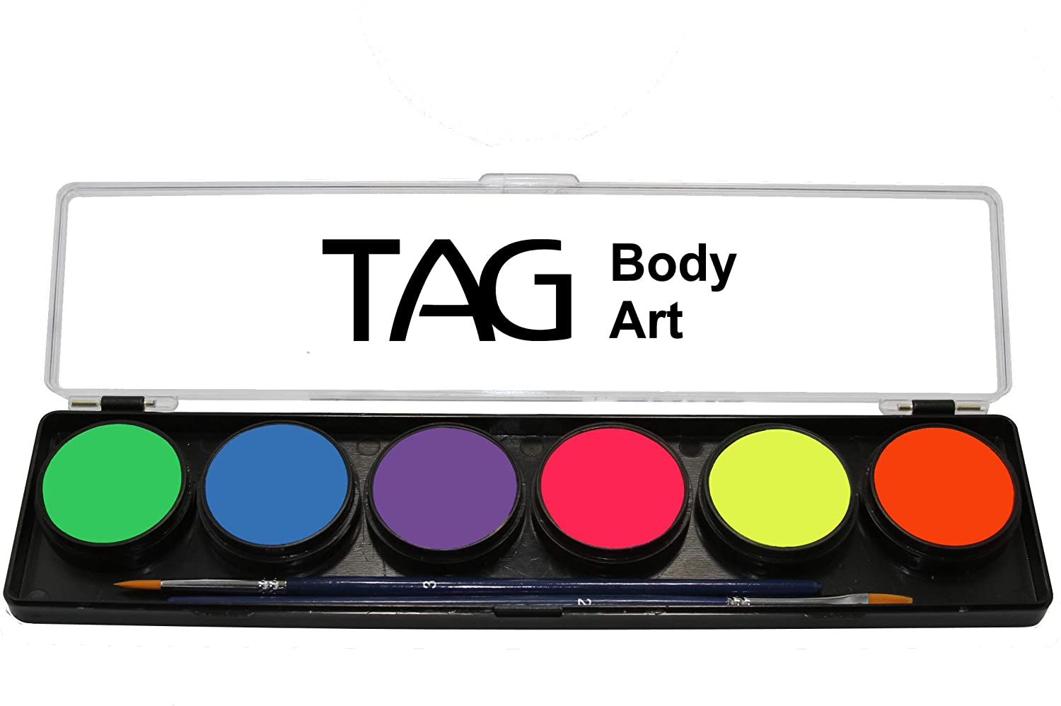 TAG Face & Body Paint - Neon Palette 6 x 10g