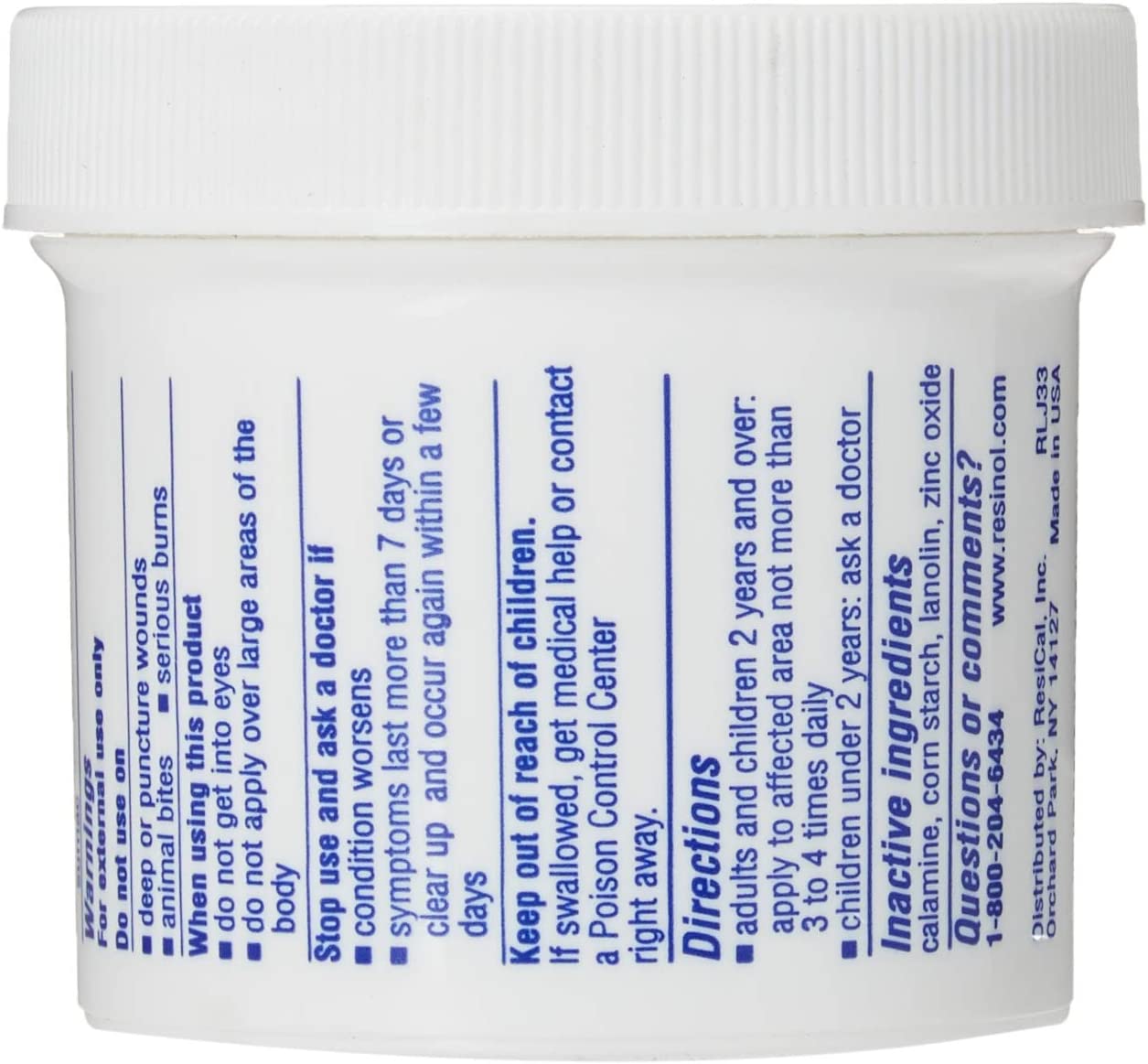 Resinol Medicated Ointment 3.30 oz