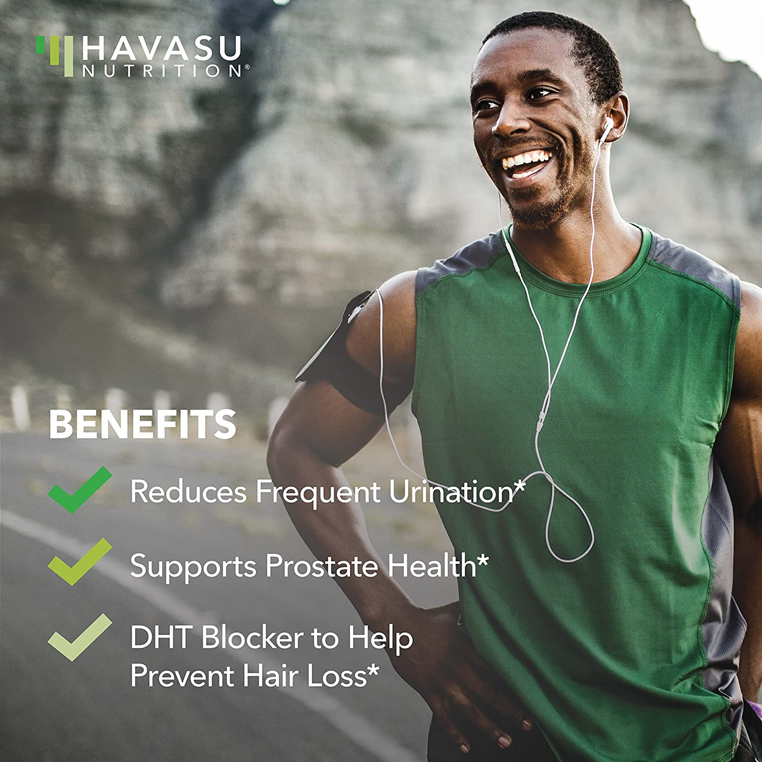 Saw Palmetto Prostate Supplements for Men as Potent DHT Blocker for Hair Growth and Beta Blocker to