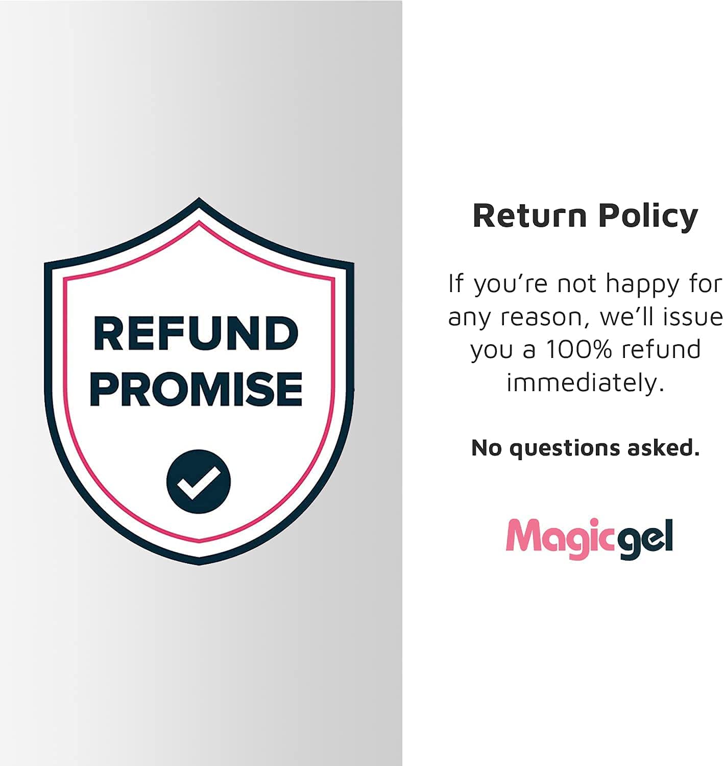 Magic Gel Shoulder Ice Pack - Reusable, Flexible and Long Lasting. Ice Pack for Rotator Cuff Injurie