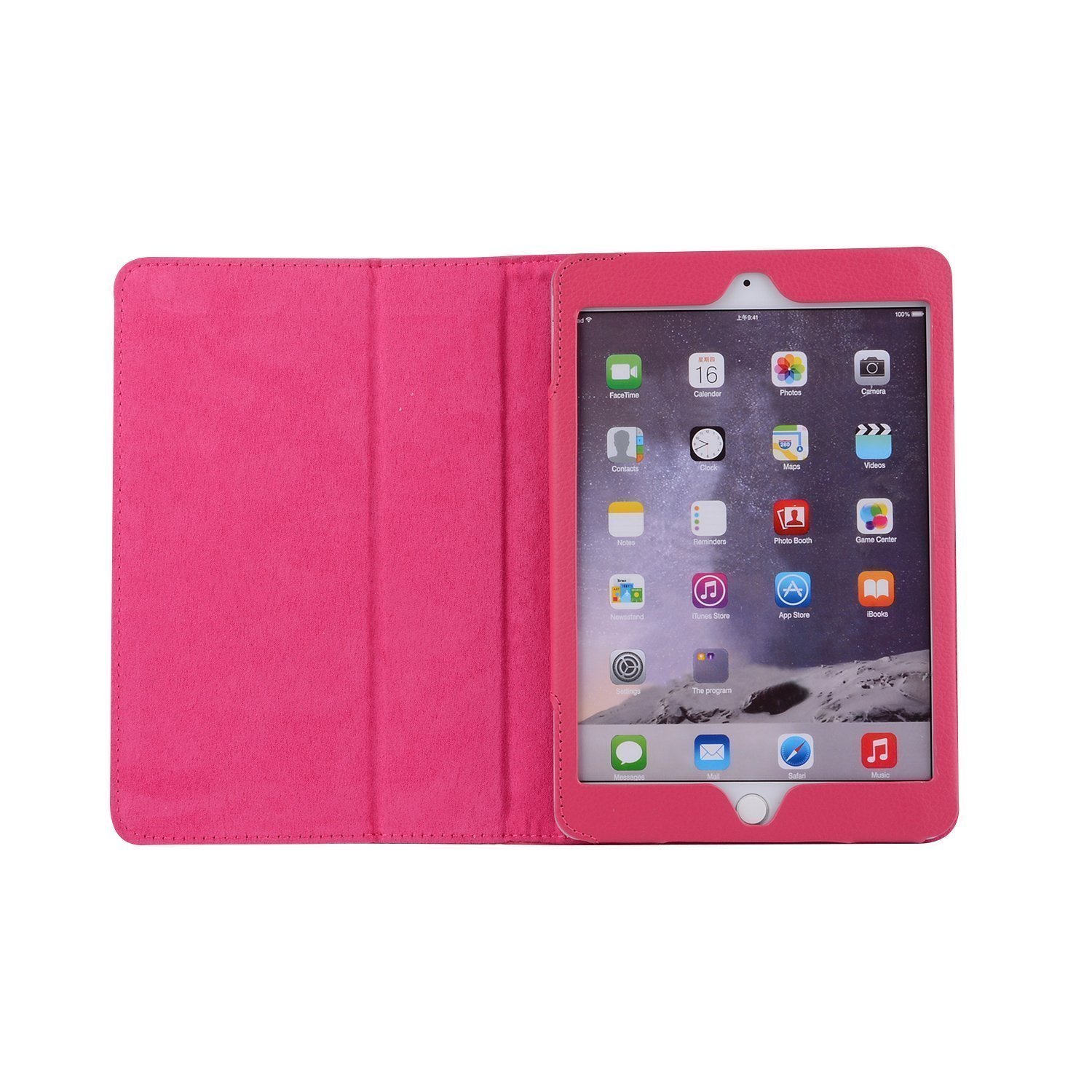 iPad Mini 4 Stand Smart Case,INorton Lightweight Non-Slip Shockproof Protective Case Cover,Slim-fit