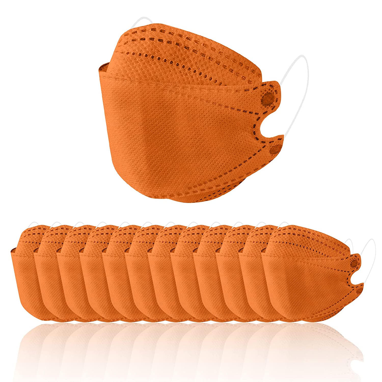 100Pcs Kids KF94 Face_Masks 4-Ply Filtеr Face Protection 3D Face Covering with Designs High Filtrat