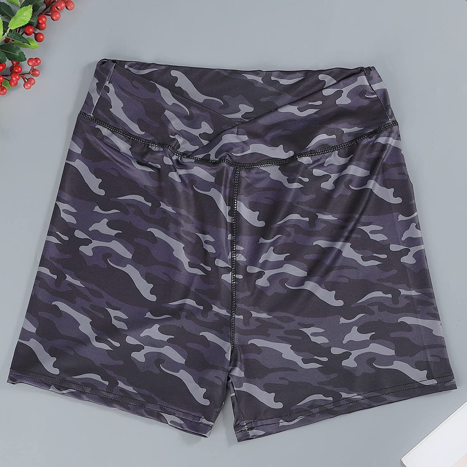 Plus Size Shorts Yoga Spandex Workout Shorts Cycling Shorts