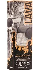 Pulp Riot Semi-Permanent Neon Hair Color 4oz- Lava