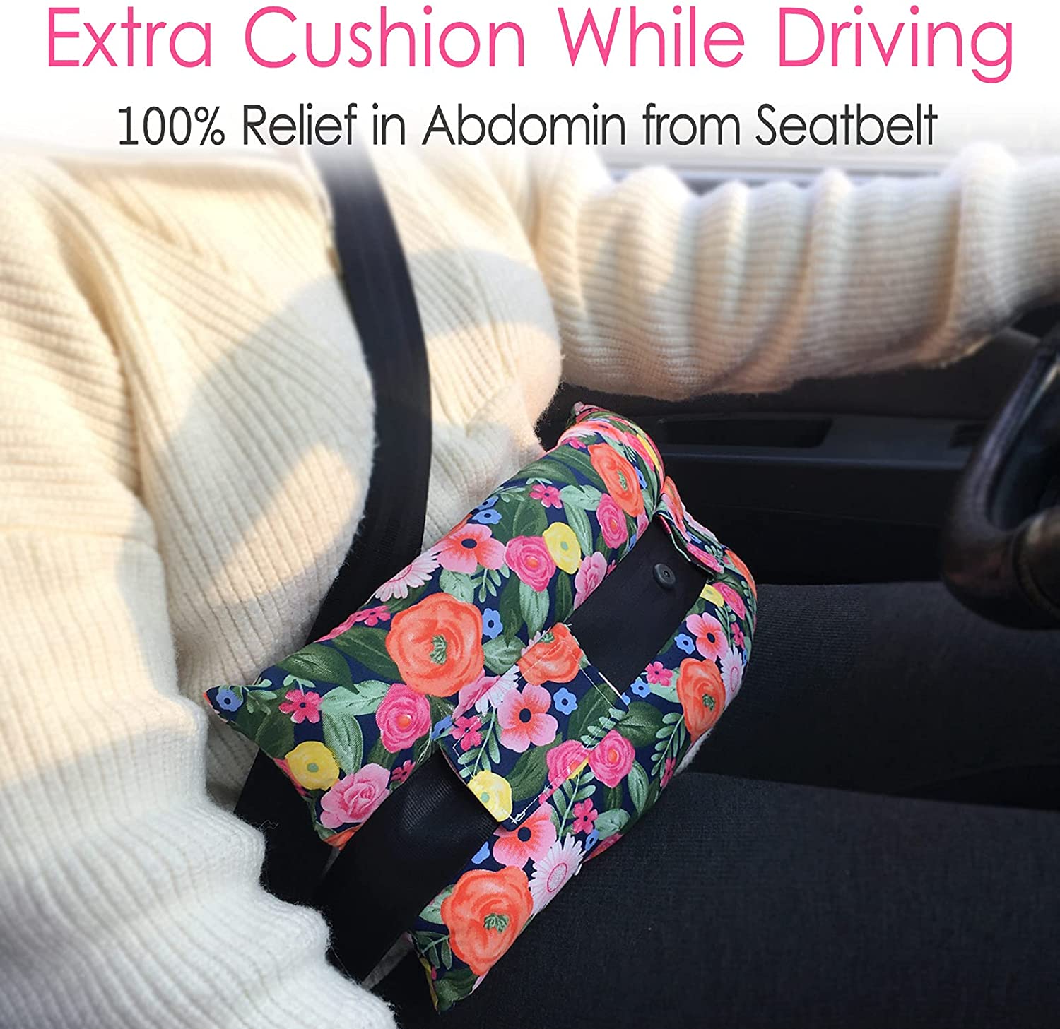 D. Cozy Hysterectomy Pillow Abdominal Surgery Seatbelt Pillows with