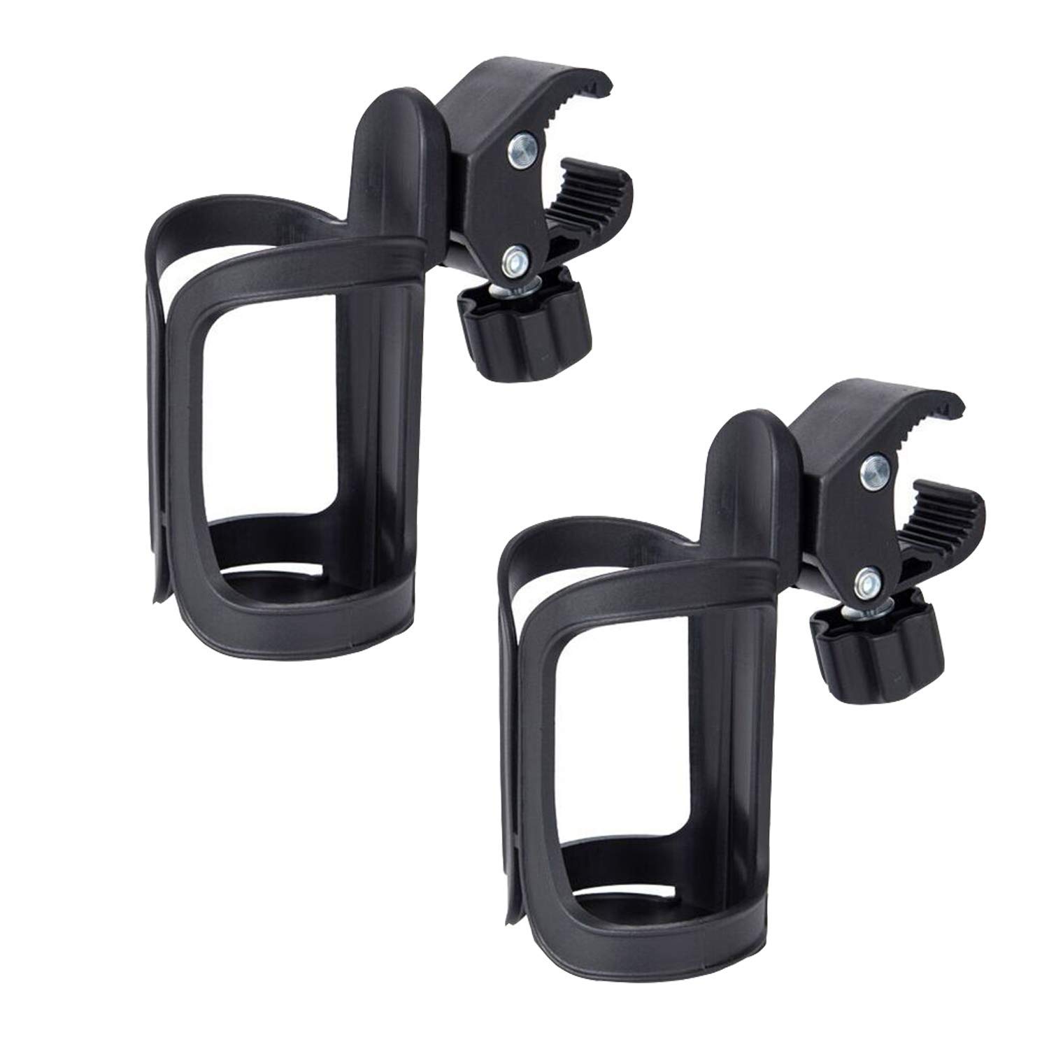 Stroller Cup Holder, 2 Pack Universal Cup and Water Bottle Holder for