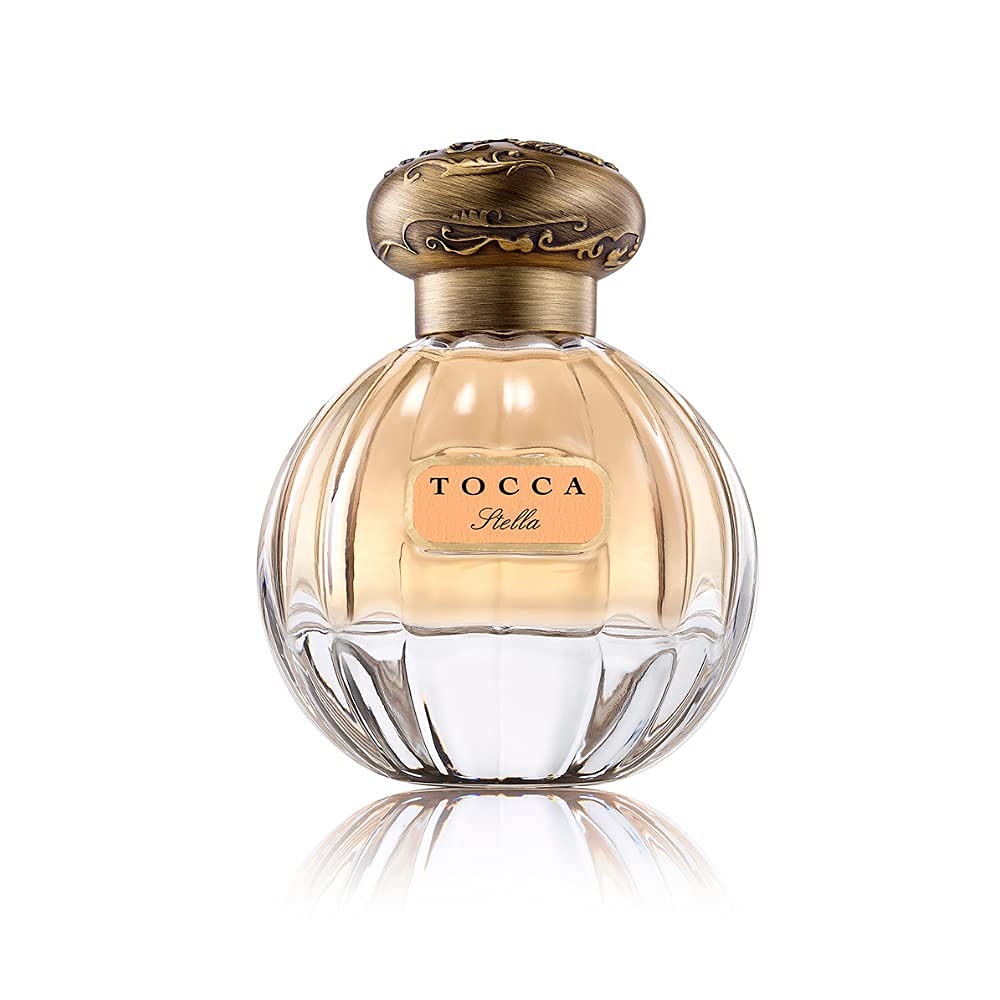 Tocca Eau de Parfum, Stella: Fresh Floral, Blood Orange, Freesia, Spicy Lily, Hand-Finished Bottle,