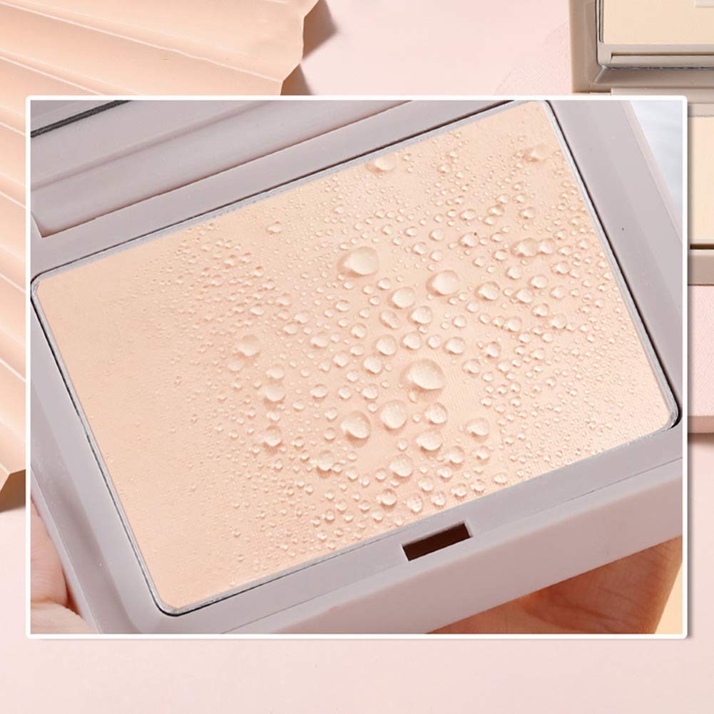 Oil Control Matte Velvet Makeup Setting Pressed Face Powder Pores Invisible Mate Make Up Natural Fin