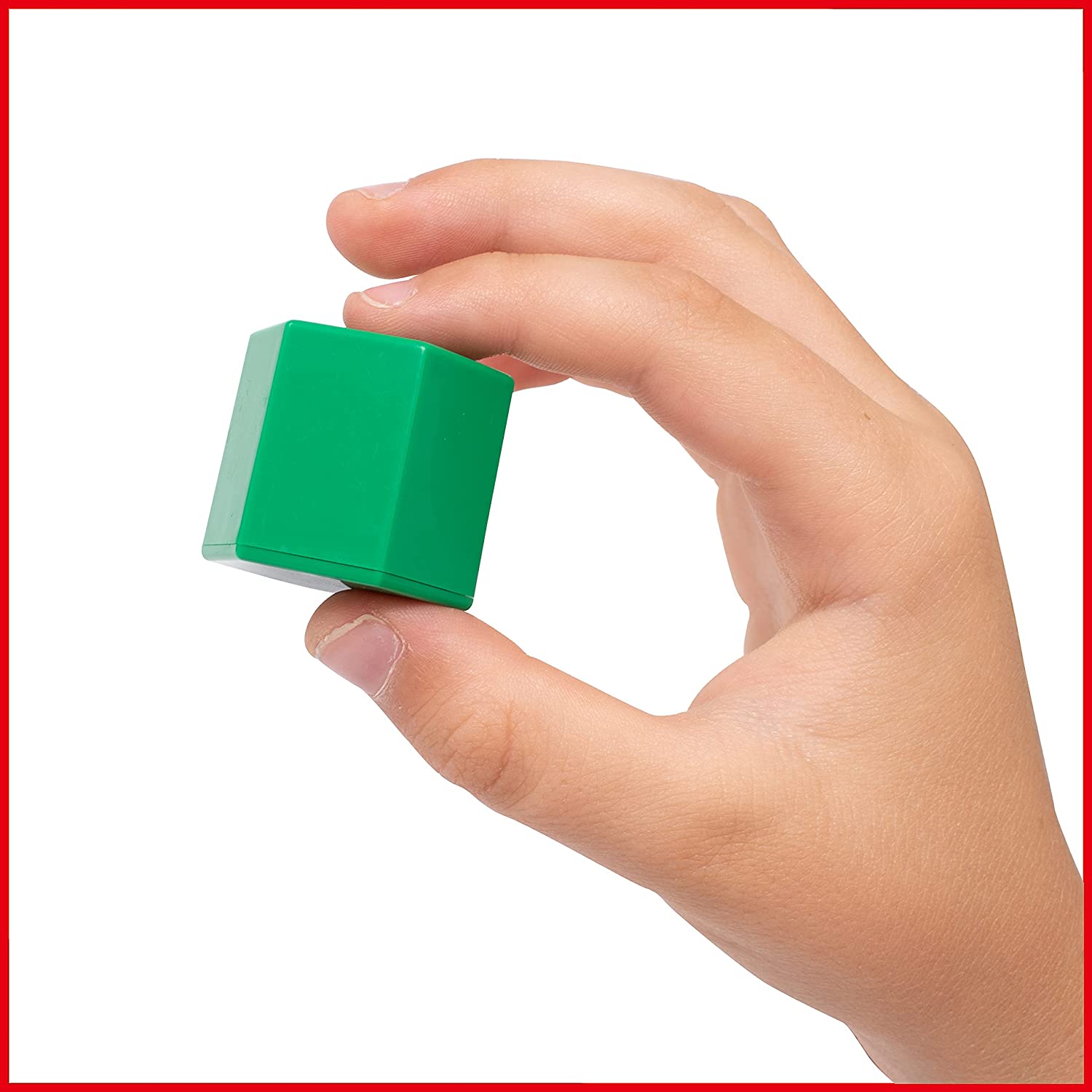 edxeducation Mini Geometric Solids - Set of 40 - 3D Shapes for Math & Geometry - Multicolored Math M