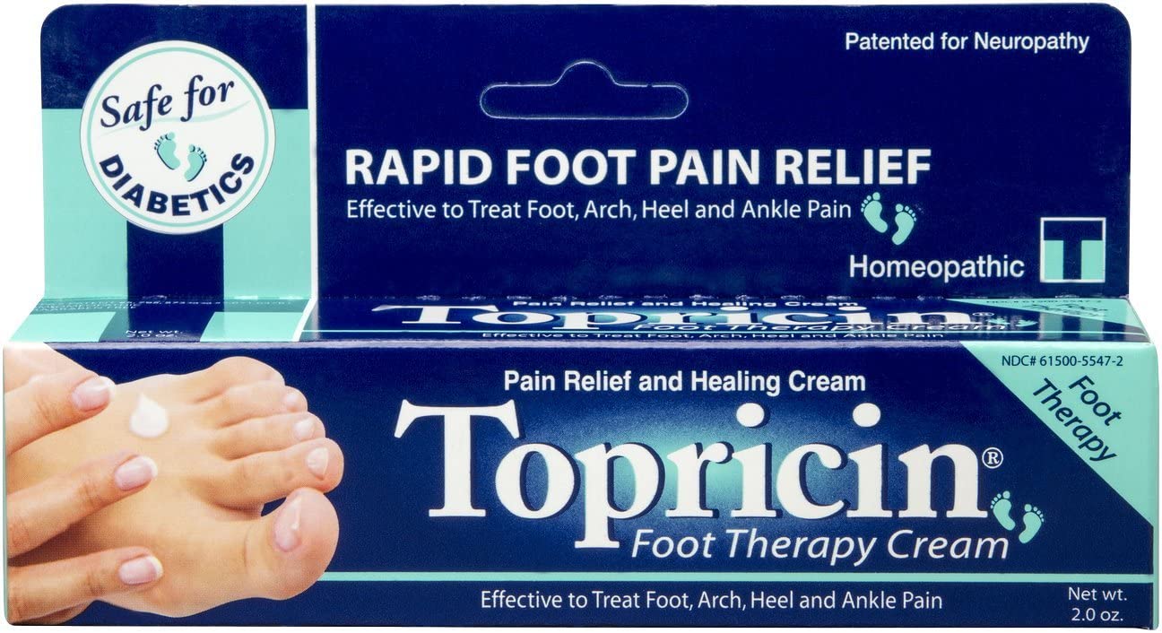 Topricin Foot Therapy Cream 2 Oz