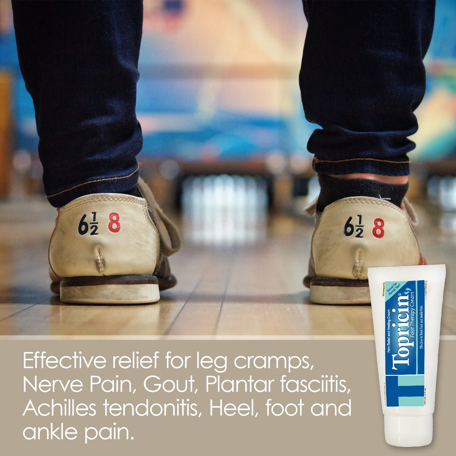 Topricin Foot Therapy Cream 2 Oz