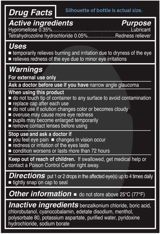 Rohto Digi-Eye Cooling Eye Drops for Digital Eye Strain, 0.4 Fl Oz- pack of 2 (total 0.8 Fl Oz)
