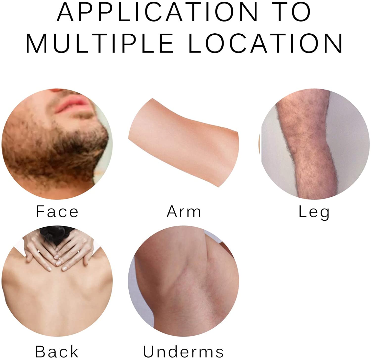 Simayixxch Natural Permanent Hair Removal Spray Inhibitor Stops Growth 50ml Smooth Warm Solidificati