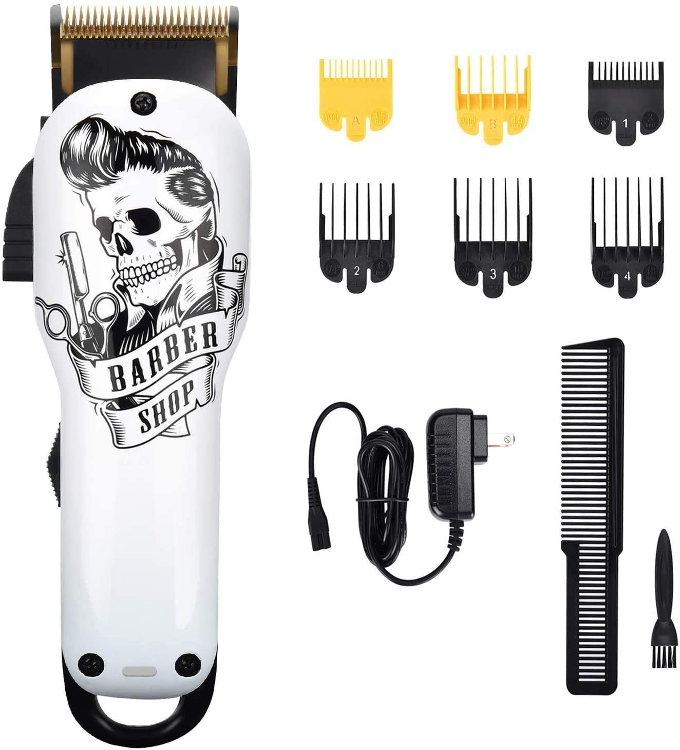 Cosyonall Electric Hair Clippers for Men, Professional Cordless Clippers for Hair Cutting Beard Trim