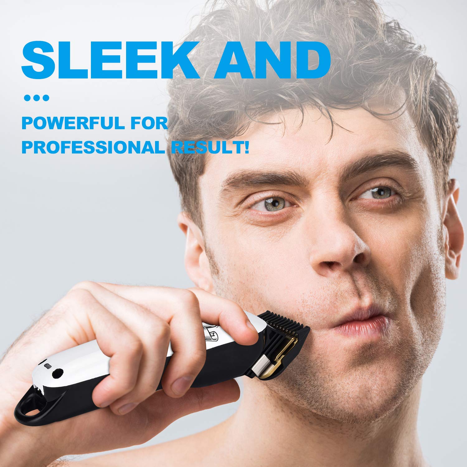 Cosyonall Electric Hair Clippers for Men, Professional Cordless Clippers for Hair Cutting Beard Trim