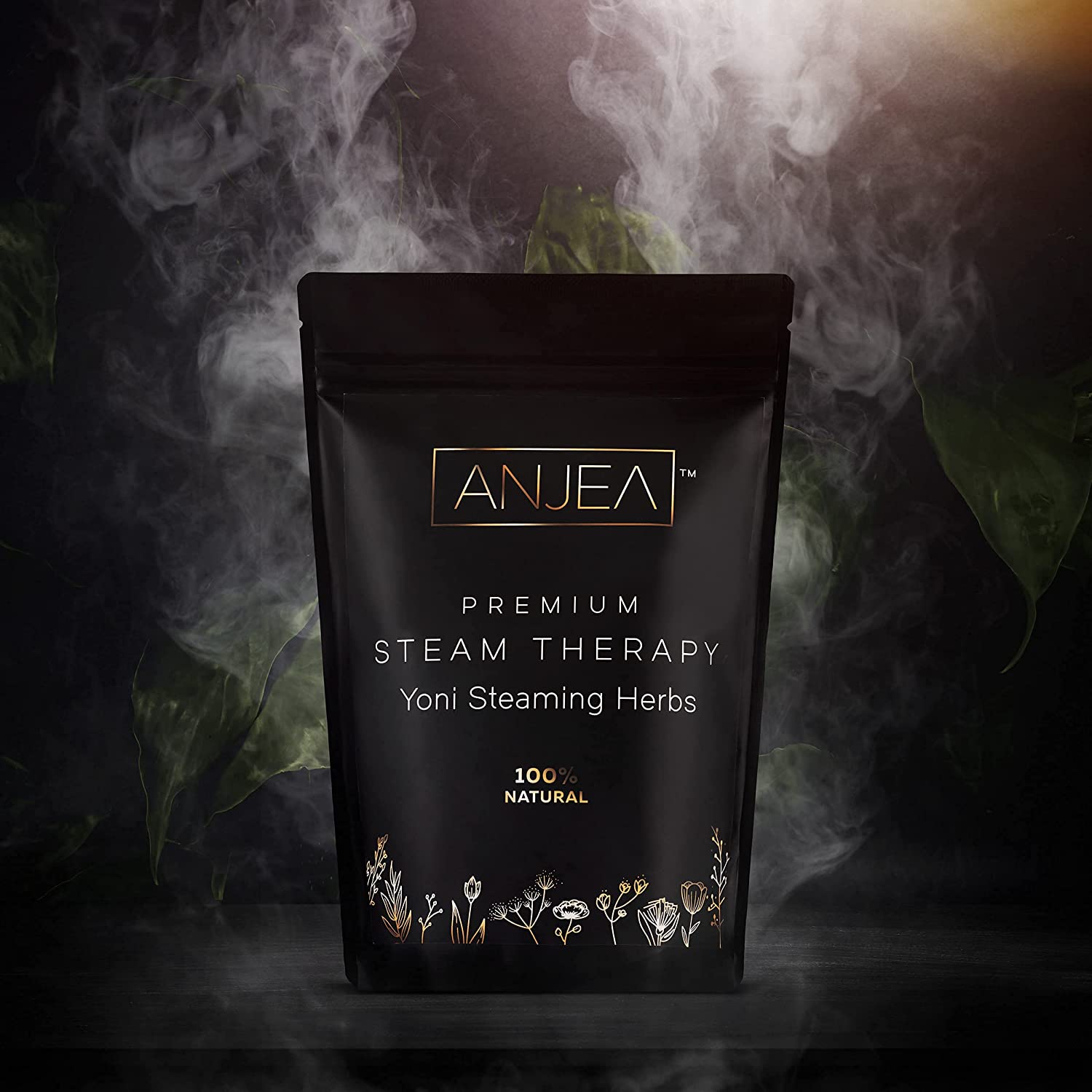 ANJEA Yoni Steaming Herbs 4 oz (4-8 steams), Yoni Steam Herbs for Cleansing and Tightening Detox, Na