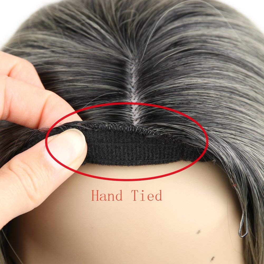 Lady Miranda Ombre Wig Brown To Blonde High Density Heat Resistant Synthetic Hair Weave Full Wigs Fo