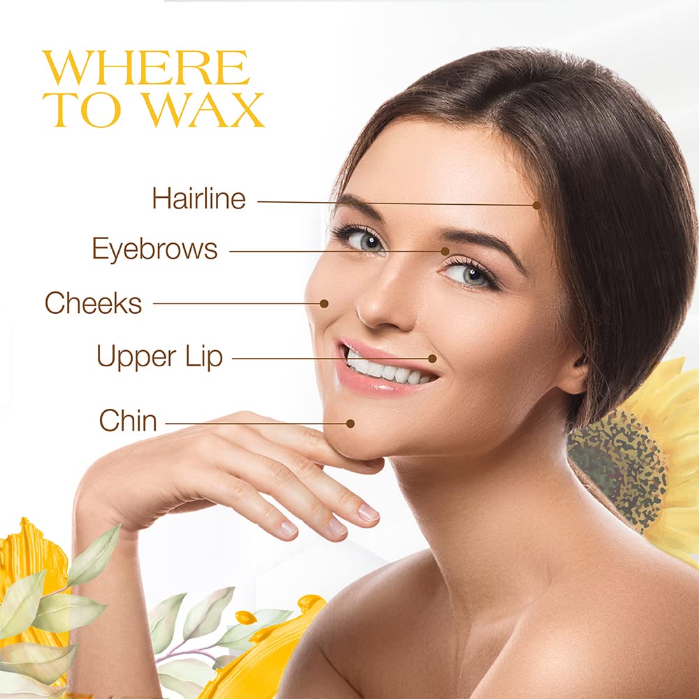 GiGi Small Cloth Epilating Strips for Face and Bikini Hair Waxing / Hair Removal, 100 Pieces