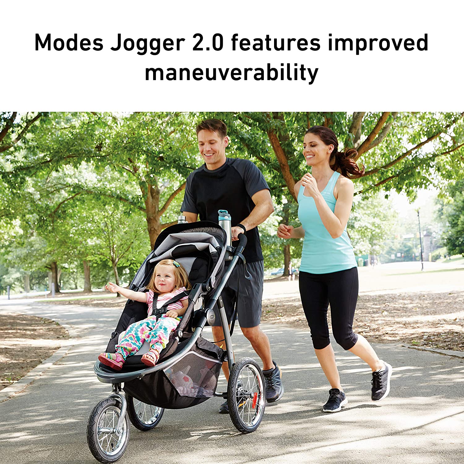 Graco Modes Jogger 2.0 Travel System | Includes Jogging Stroller and SnugRide SnugLock 35 LX Infant