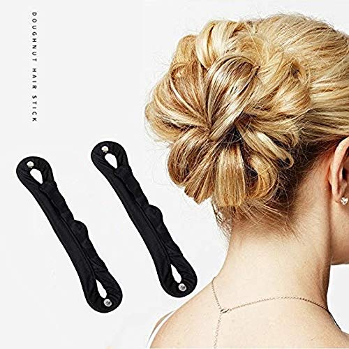 Magic Donut Bun Maker Tool Set of 6 Perfect Bun Making Tool Women Fashion French Hair Styling Hair T