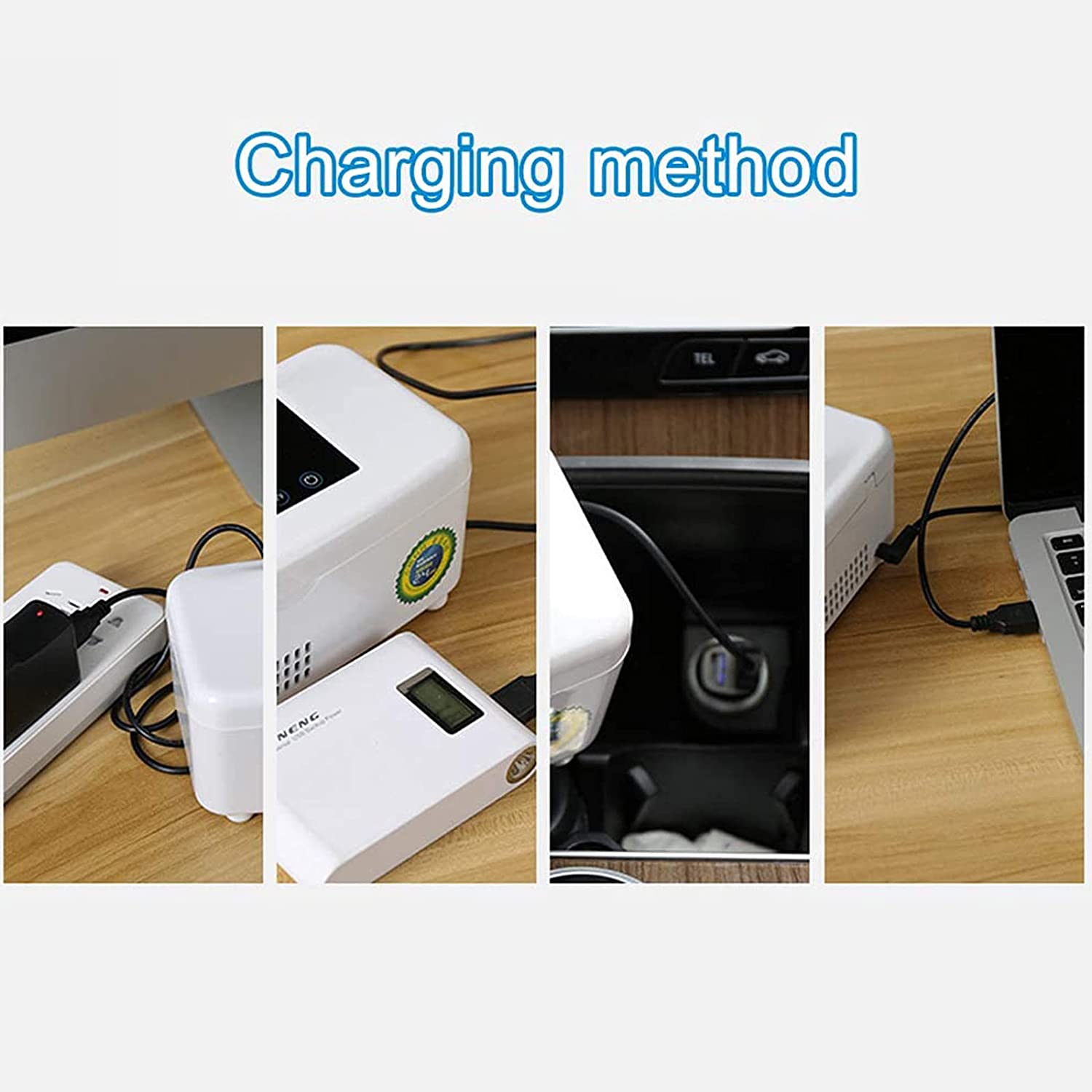 Insulin Cool Box for Car, Travel, Home, Electric Cooler Portable Travel Box Thermostat 2-8 Degrees w