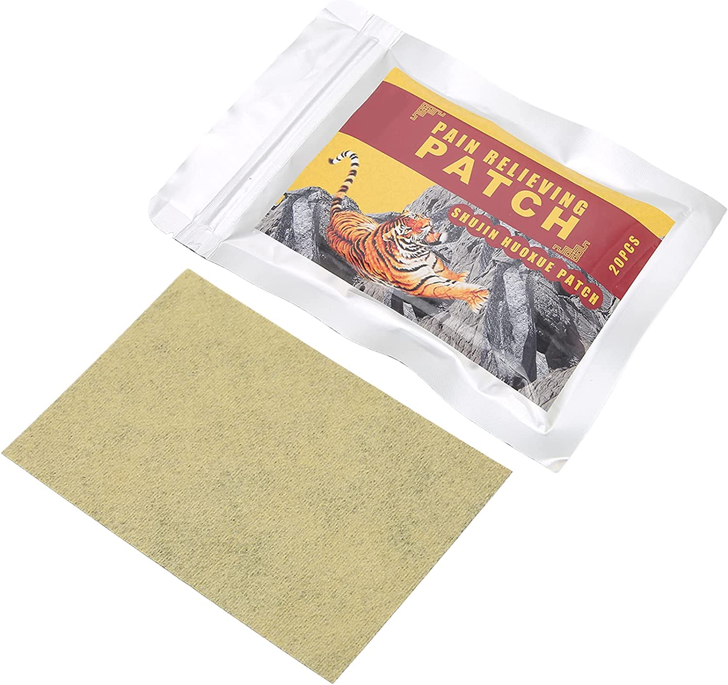 40pcs Pain Relief Patch, Muscle Pain Relieve Meridians Collaterals Relieve Joint Pain Swelling Herba