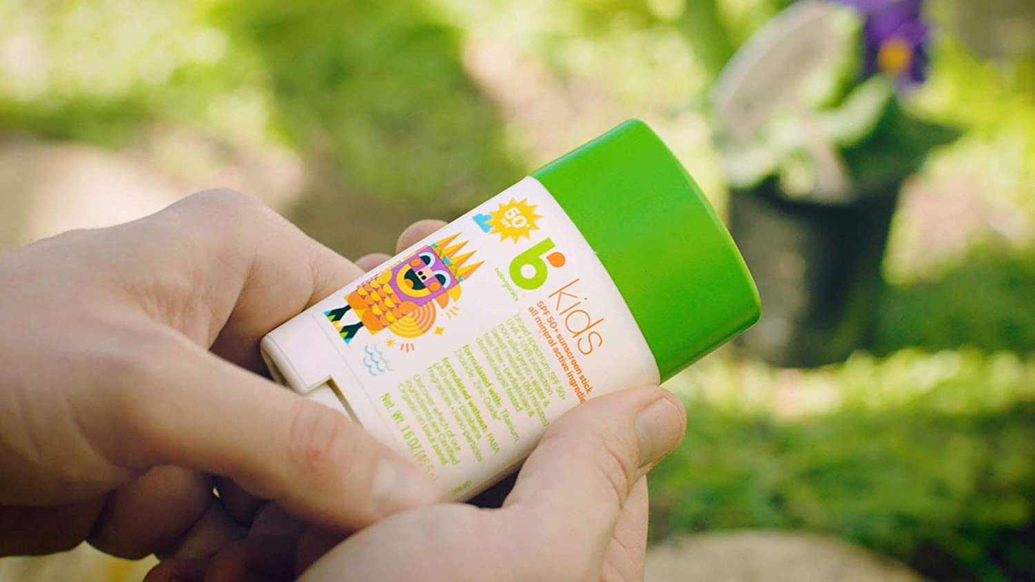 Babyganics SPF 50 Travel Size Kids Sunscreen Stick UVA UVB Protection | Water & Sweat Resistant |Non