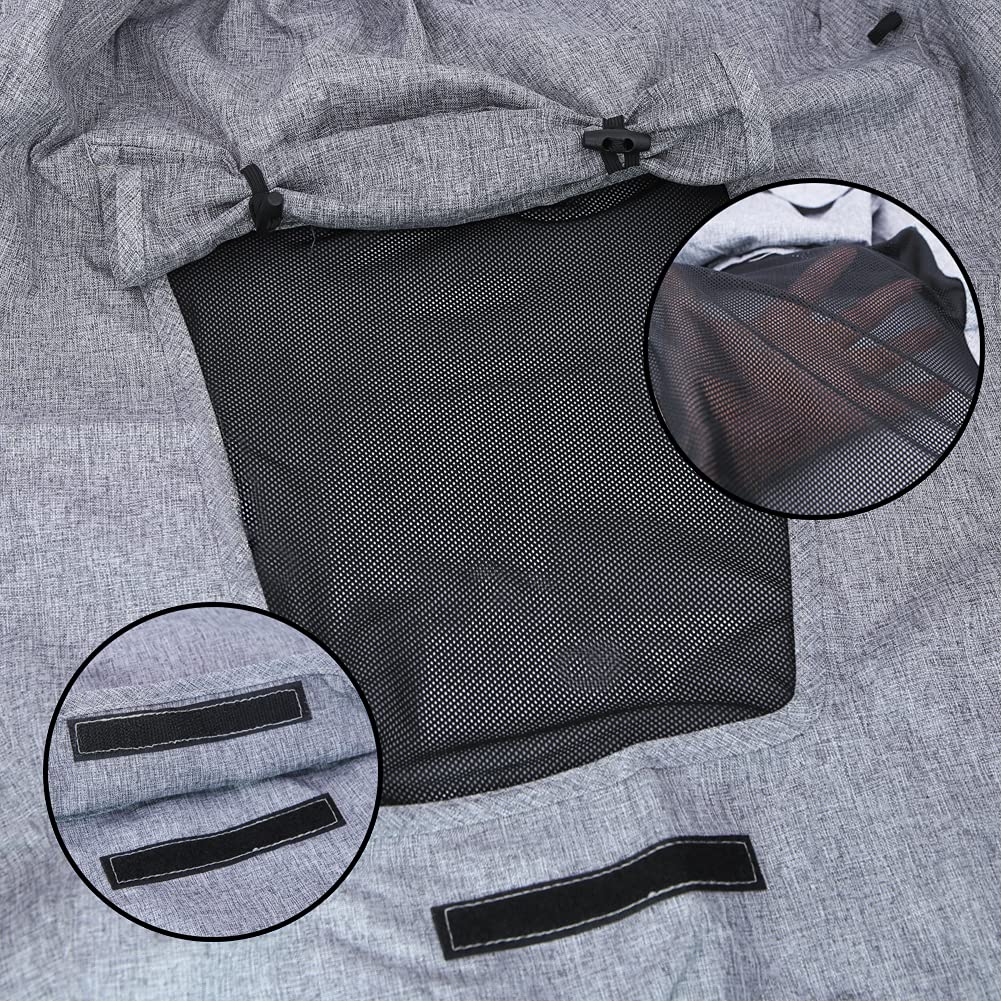 Pram Sunshade Sun Cover, Sun Shade Stroller for Baby, Universal Waterproof Stroller Sunshade Cover A