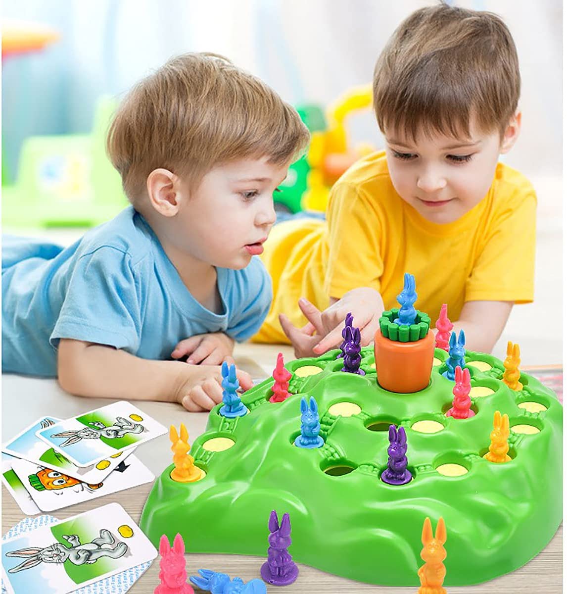 WANBAOLU Funny Bunny Game for Children Age 4 Years and Up Board Games