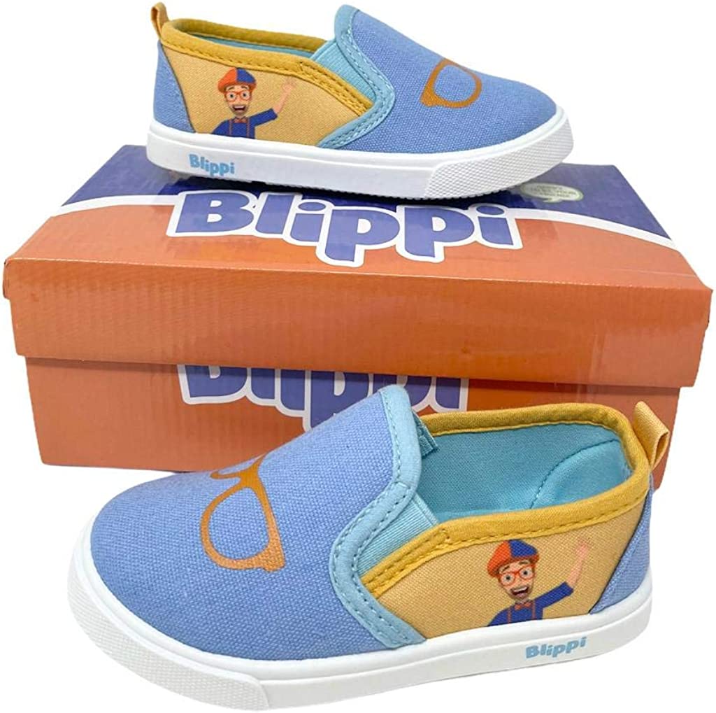 Ground Up International Officially Licensed Blippi Kids Slip On Character Shoes