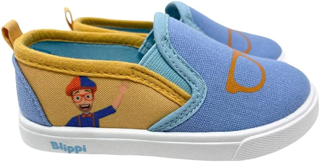 Ground Up International Officially Licensed Blippi Kids Slip On Character Shoes