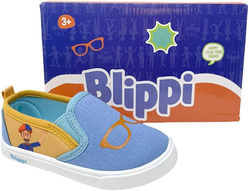 Ground Up International Officially Licensed Blippi Kids Slip On Character Shoes