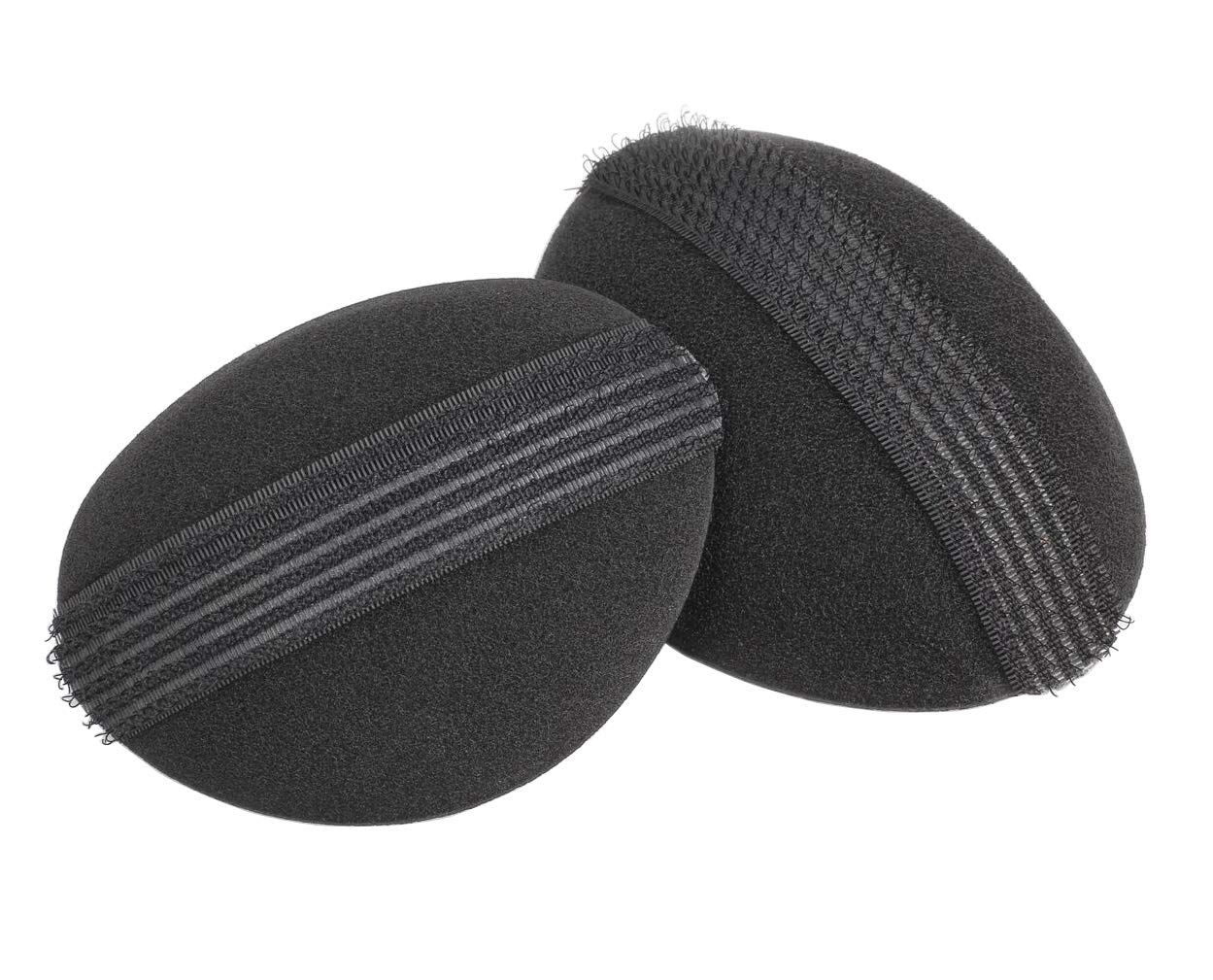 2PCS Black Invisible Sponge Bump It Up Volume Hair Base Styling Insert Tool Fluffy Hair Pad Hair Roo