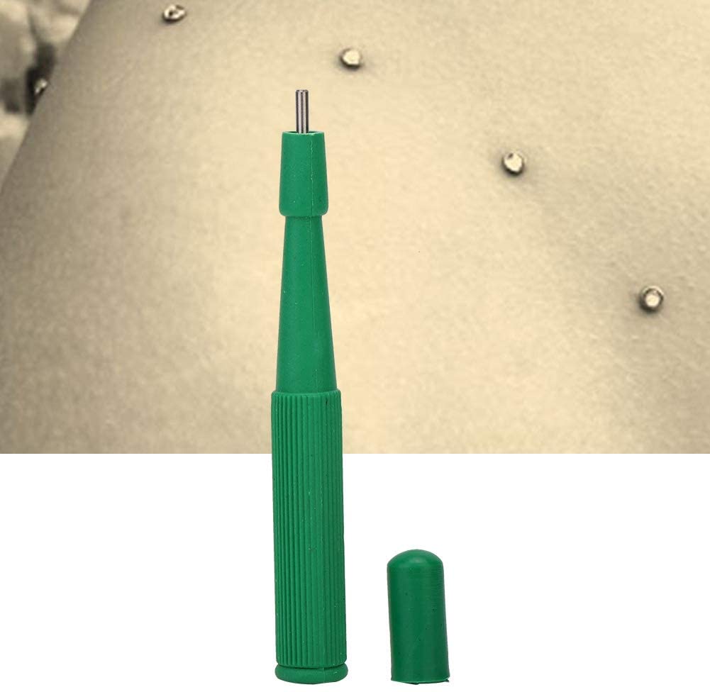 Qinlorgo Disposable Sterilized Biopsy Dermal Punches Stainless Steel Skin Piercing Tool Piercing Sup