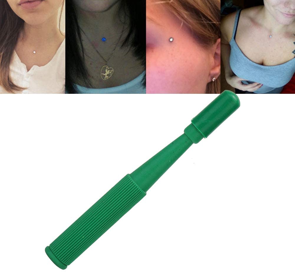 Qinlorgo Disposable Sterilized Biopsy Dermal Punches Stainless Steel Skin Piercing Tool Piercing Sup