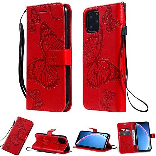 Amocase Wallet Leather Case with 2 in 1 Stylus for iPhone 11 Pro 5.8