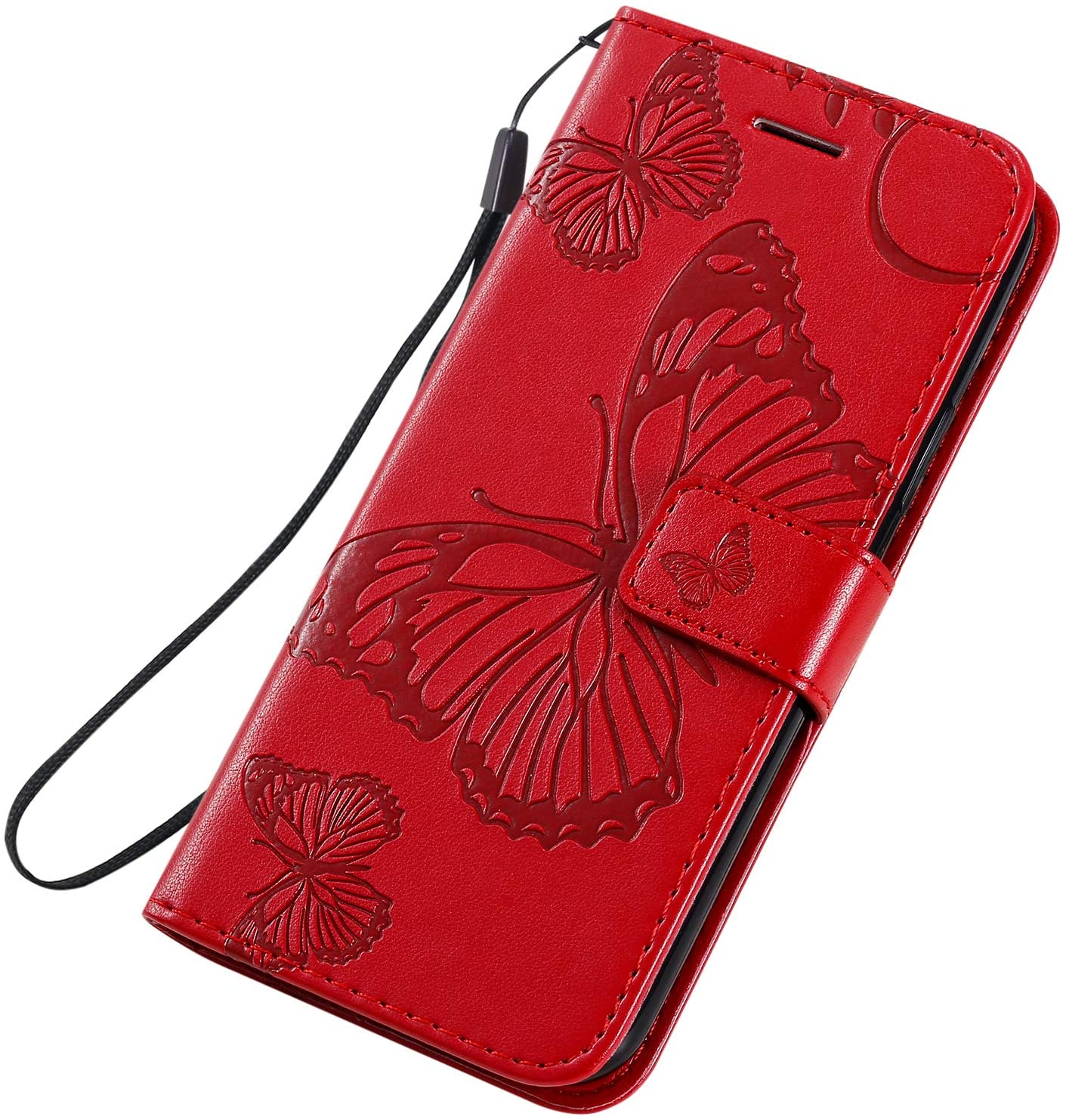 Amocase Wallet Leather Case with 2 in 1 Stylus for iPhone 11 Pro 5.8