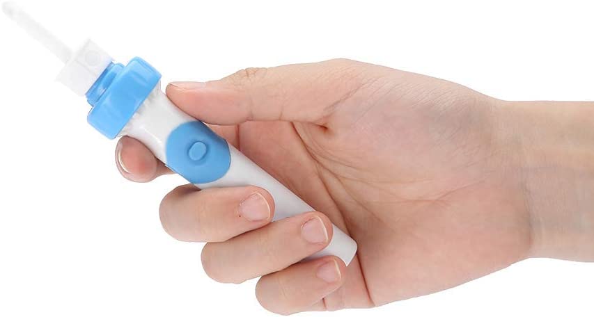 Electric Earpick, Ear Cleaner Earwax Remover Safe Electric Vacuum Ear Cleaning Tool for Kidsadults,E