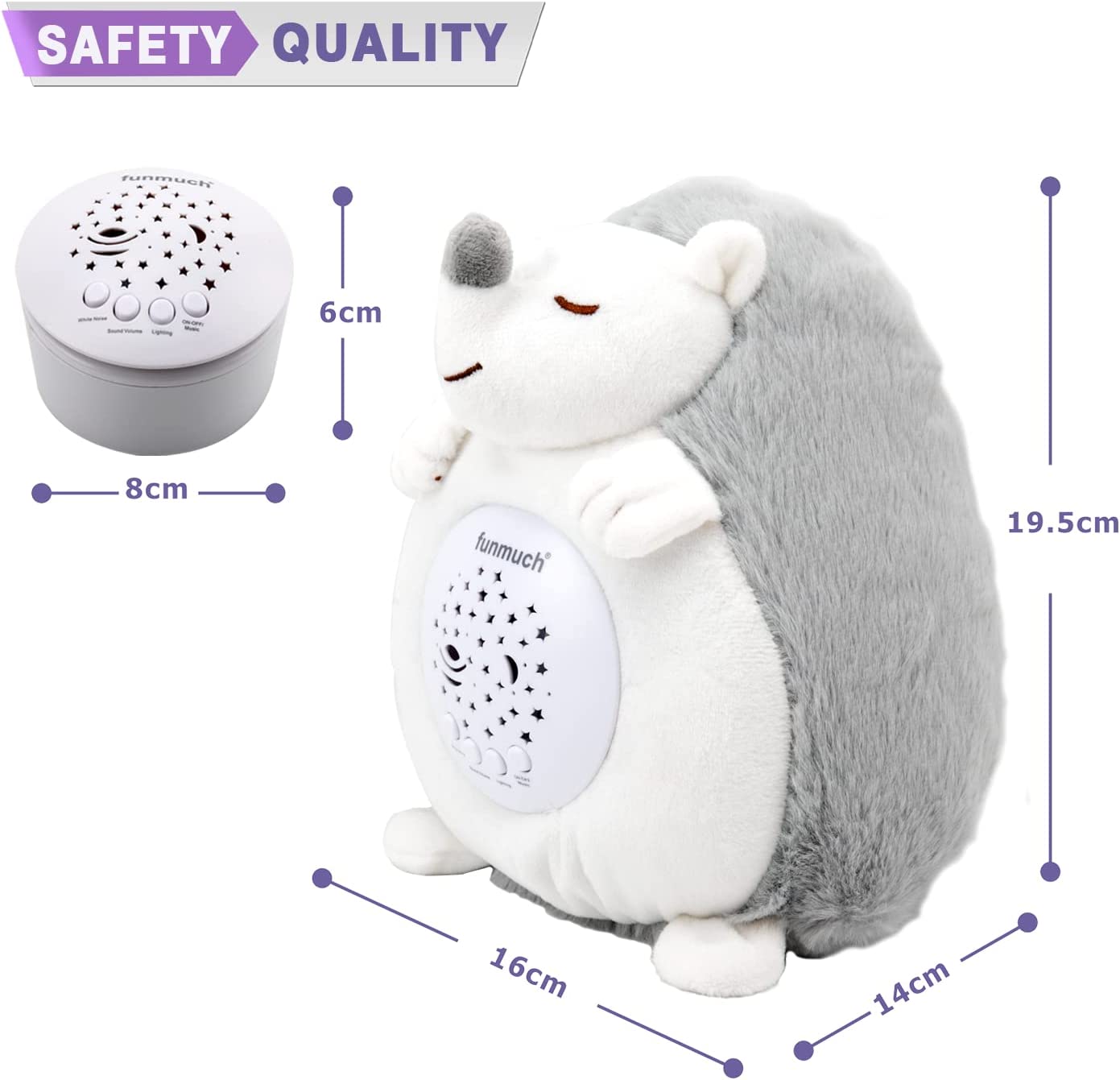 Stuffed Animal Projection,Unicorn Star Projector Night Light for Kids,Lullabies Sounds Sleep Aid Plu