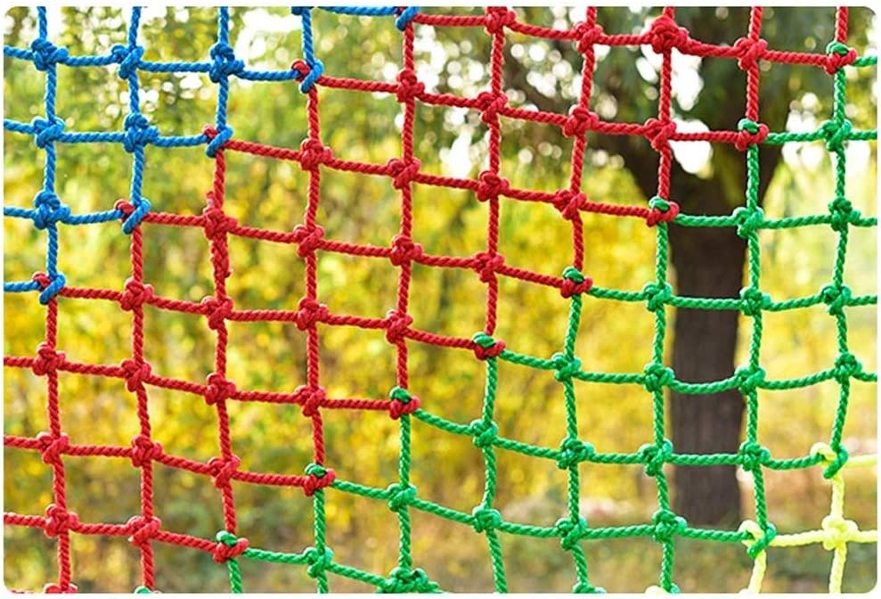 WuLiangxi Color Climbing Net, Rope Net, Children's Outdoor Sports Protection Net, Balcony Stair Safe