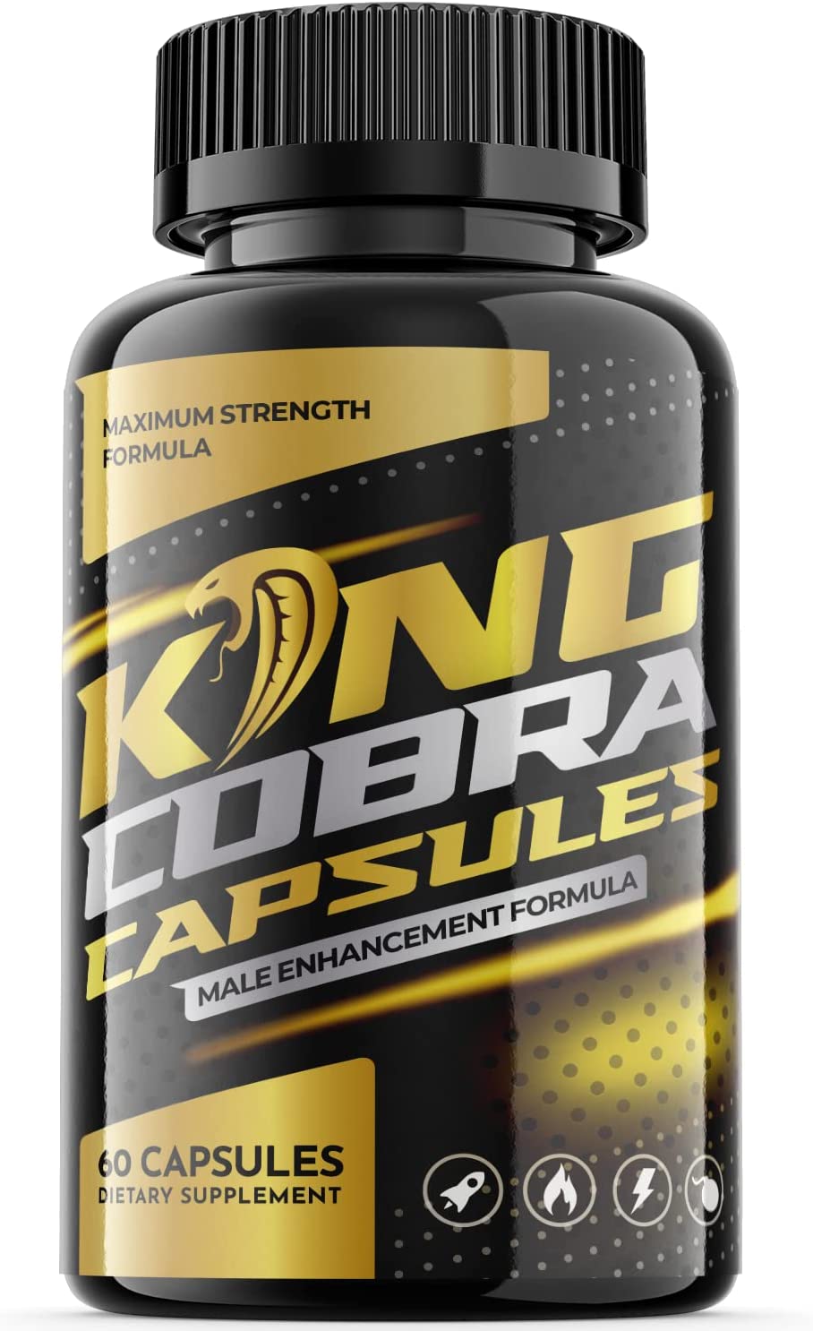 King Cobra Gummies Pills for Men (1 Pack)