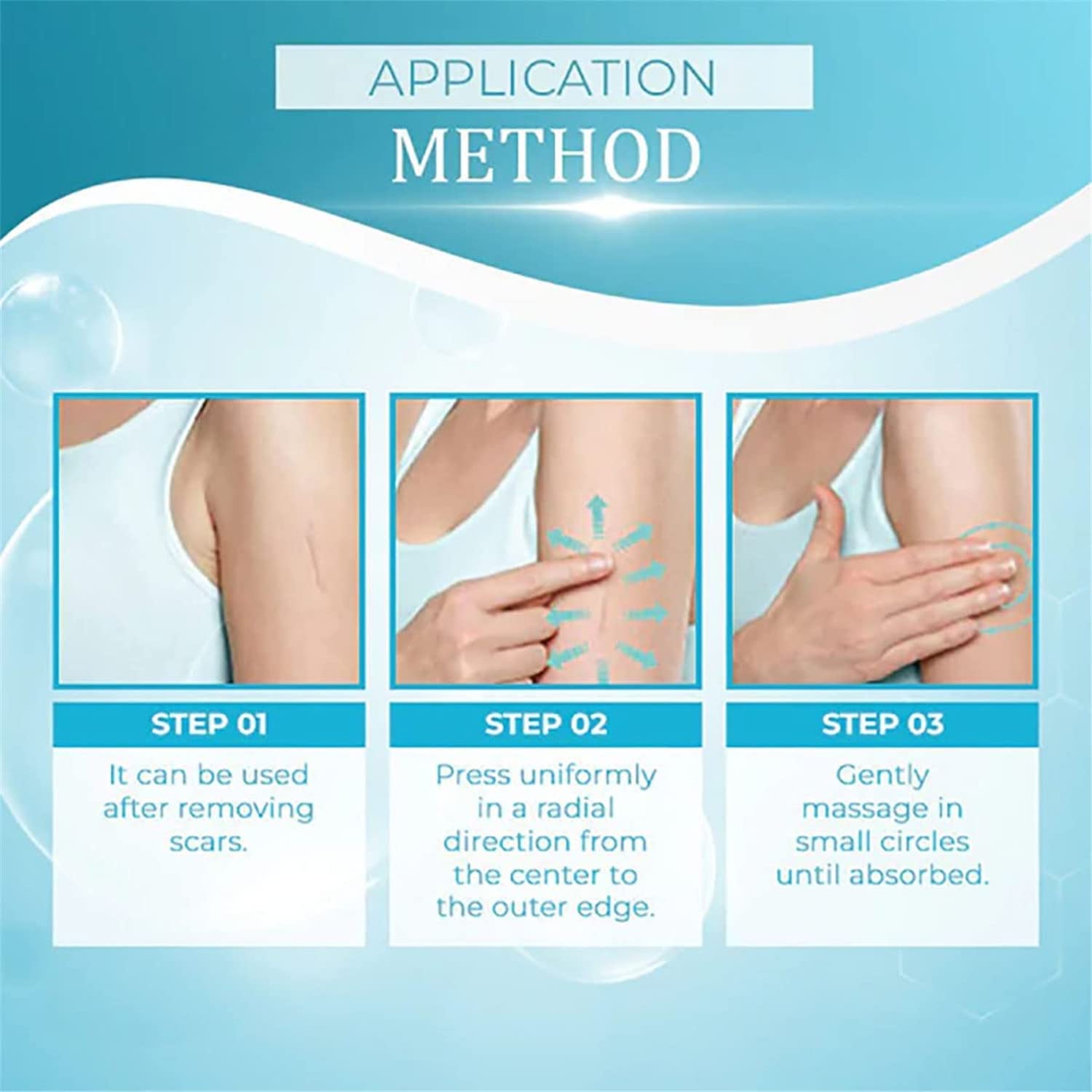 Organic Scar Removing Gel, Scar Removal Cream for Old Scars, Scar Repair Gel Cream for Man and Women