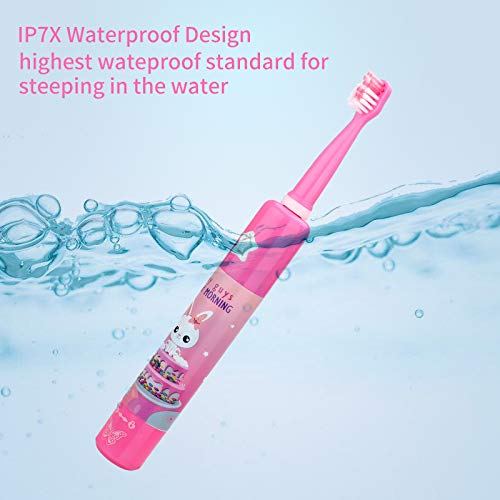 Musical Electric Toothbrushes for Kids Children, 3 Modes 2 Min Timer