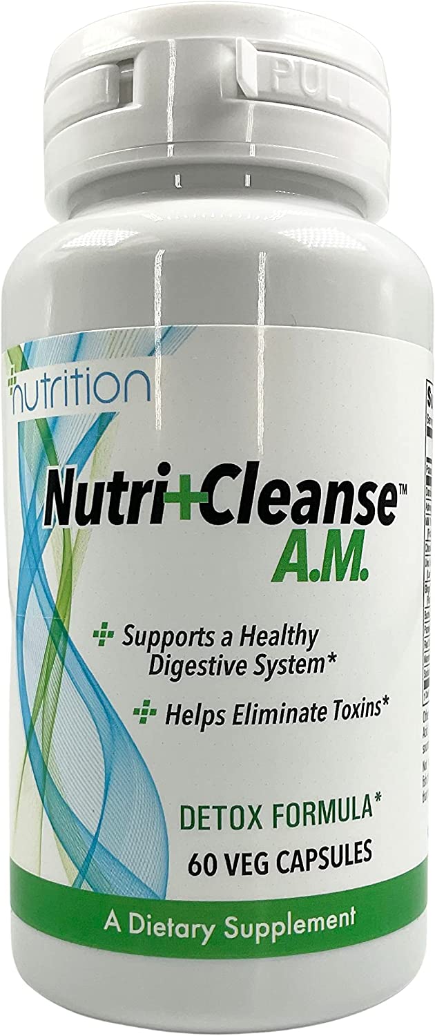 Nutri Plus Fit +Cleanse A.M. Detox Formula 60 Veg Capsules