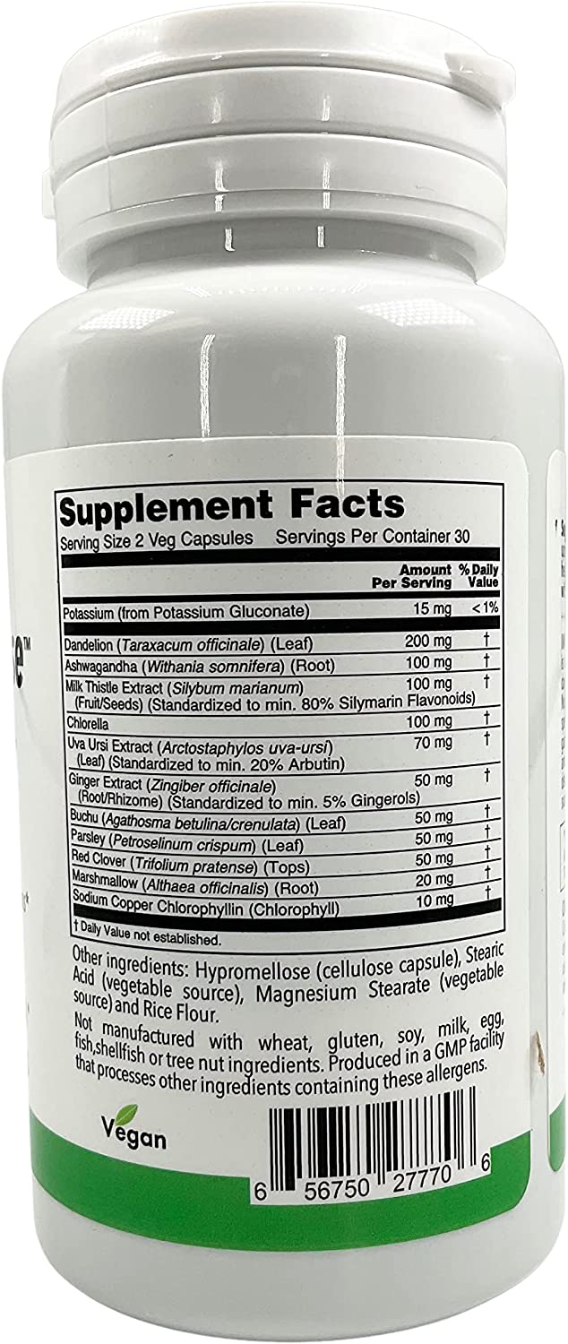 Nutri Plus Fit +Cleanse A.M. Detox Formula 60 Veg Capsules