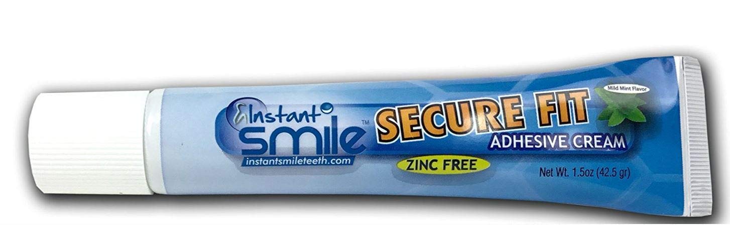 Complete Denture Repair Kit and Reliner Disk with Denture Cream Re-Liner reline