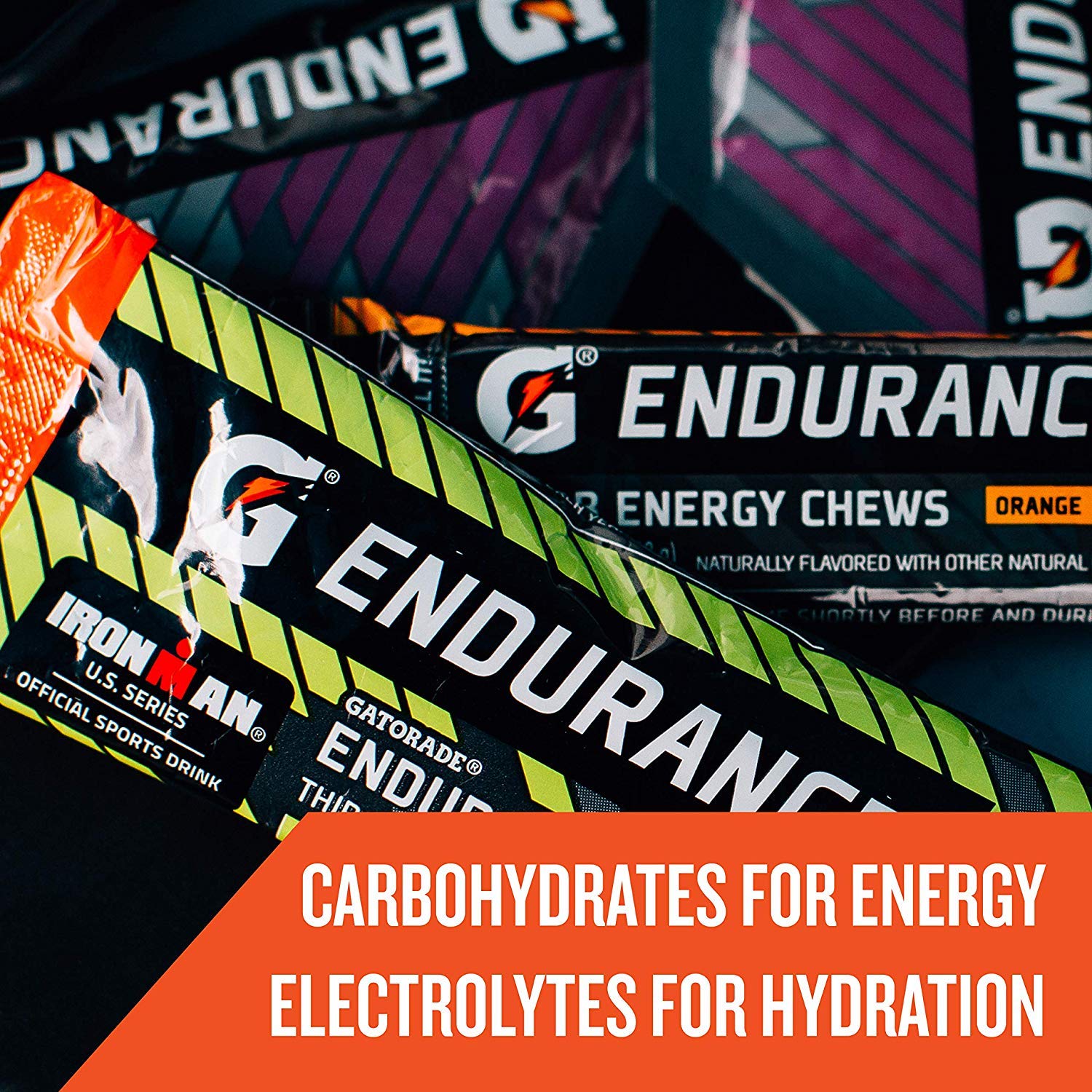 Gatorade Endurance Powder With Electrolytes, Watermelon, 1.72 Ounce (Pack of 12)